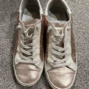 Dolce Vita Rose Gold Glitter sneakers